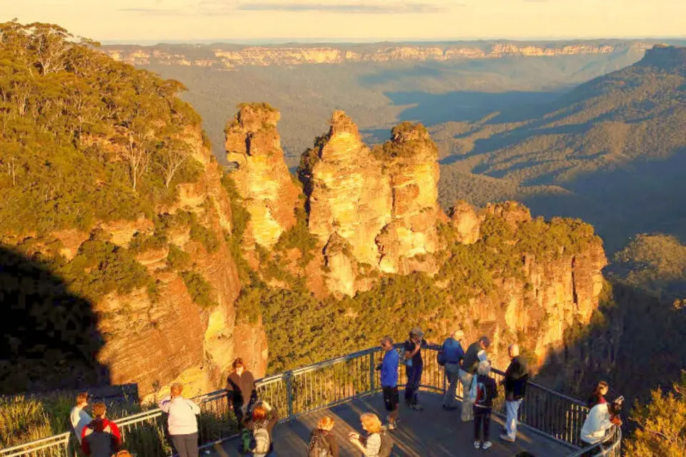 Desde Sydney: Excursión de un día a las Montañas Azules y puesta de sol