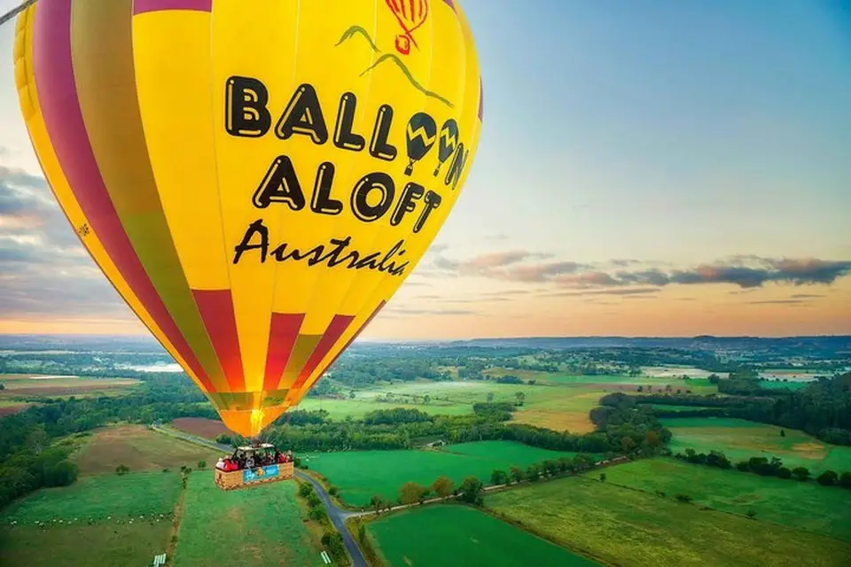 Valle de Camden: Vuelo en globo al amanecer con desayuno