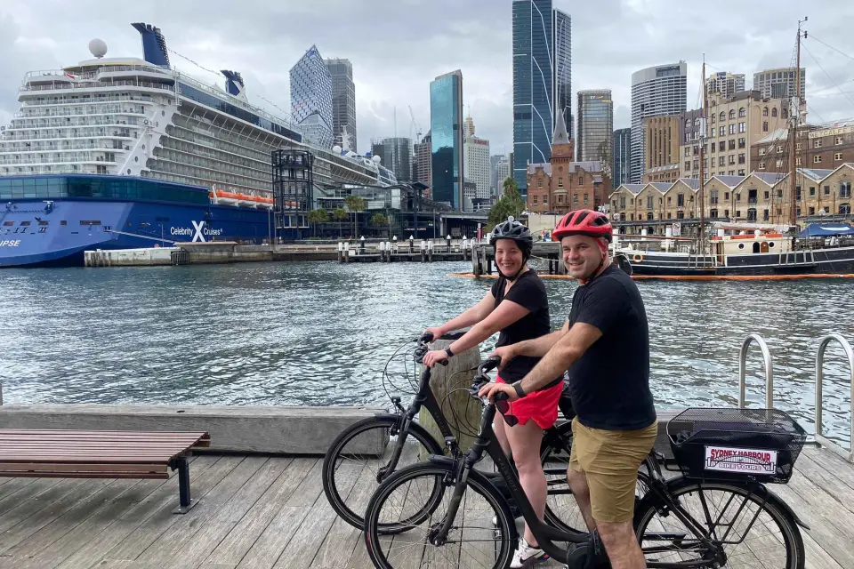 Sídney Visita guiada en bicicleta eléctrica por el puerto