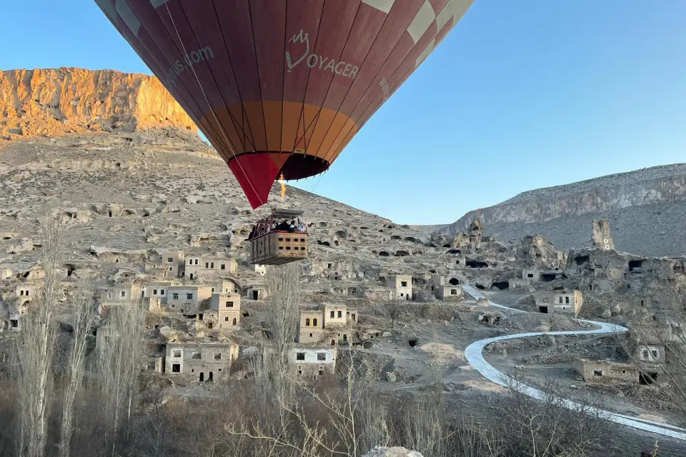 Paseo en globo por el valle de Soganli