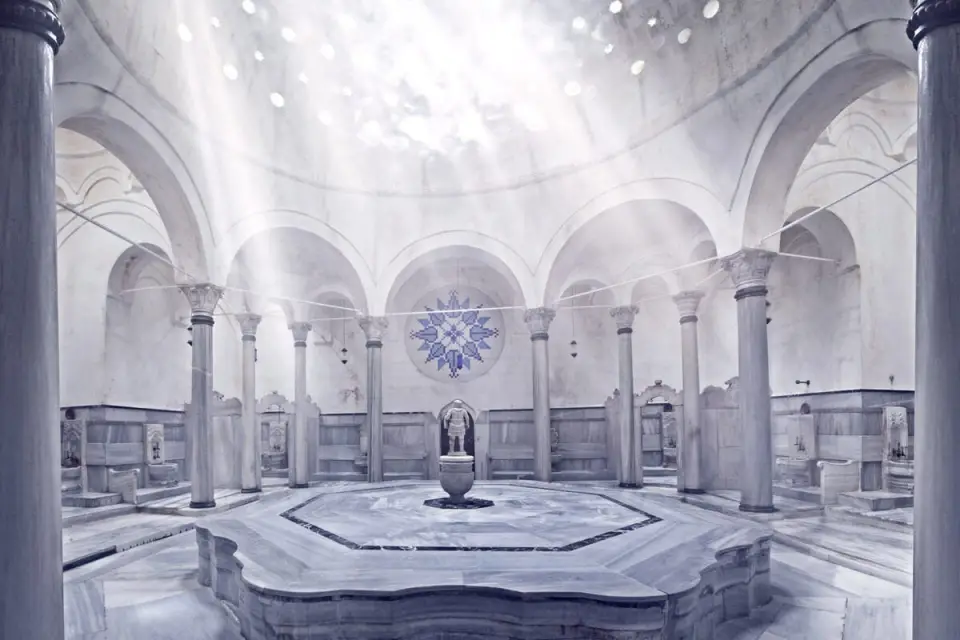 Baño turco en el Cagaloglu Hamam