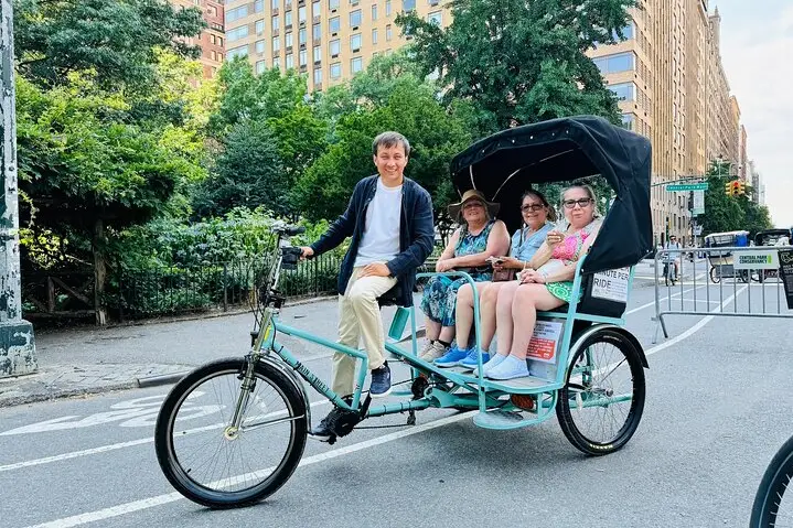 Tour privado en bicitaxi por Central Park (60 minutos)
