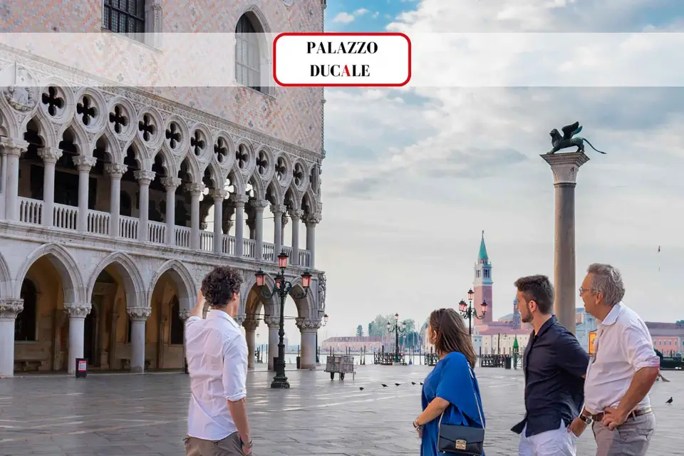 Venecia: Basílica, Palacio Ducal+ Tour guiado de Murano y Burano