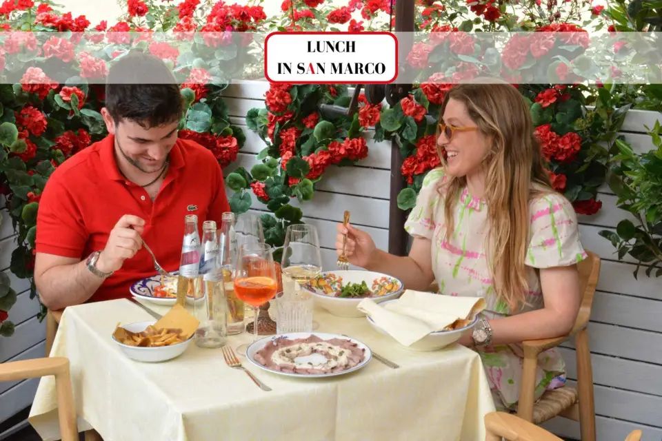 Venecia: Comida o Cena Gourmet en San Marcos