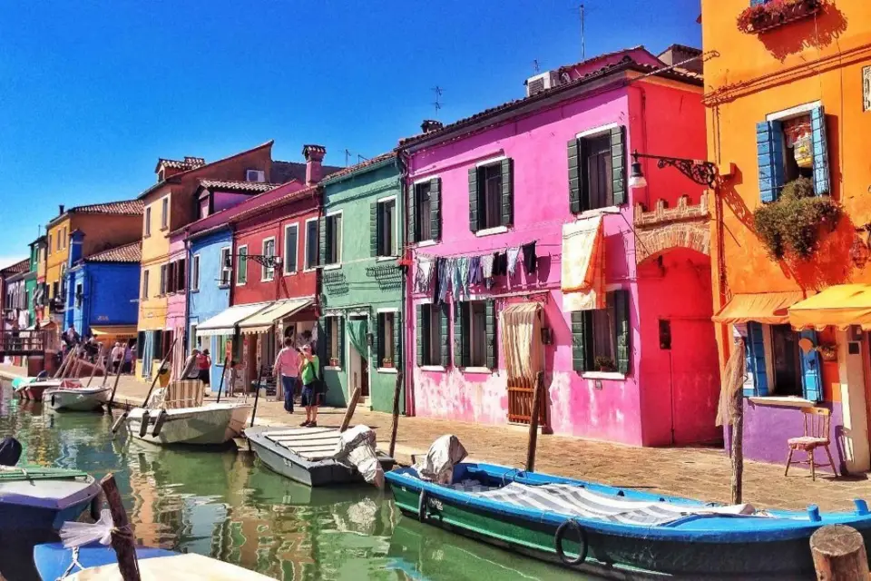 Desde Venecia: Excursión de un día a las islas con almuerzo de pescado