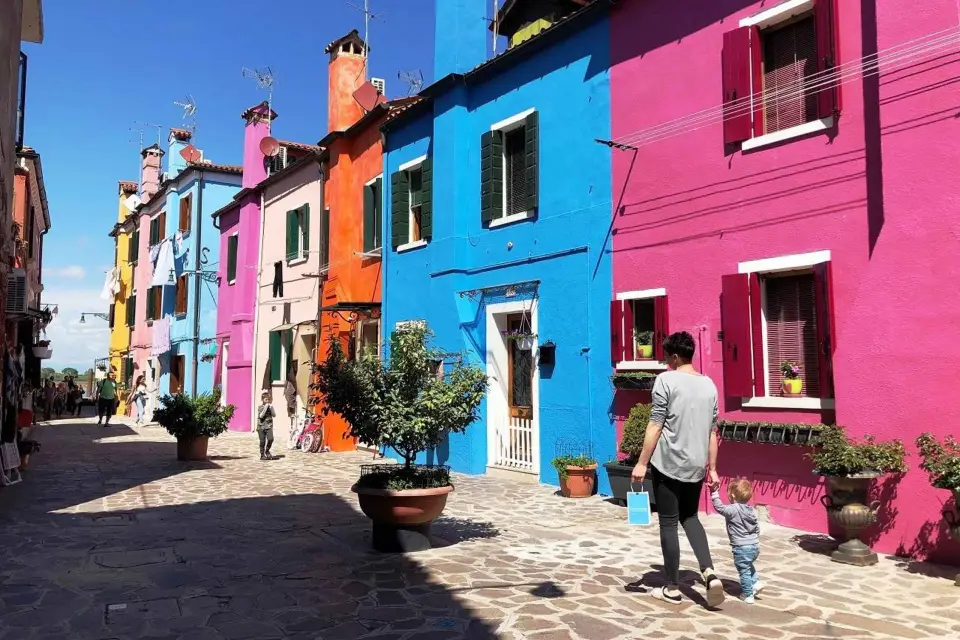 Desde Jesolo: Excursión de un día a Murano, Burano y Torcello