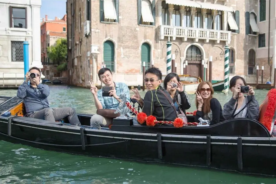 Venecia: Paseo en góndola compartida