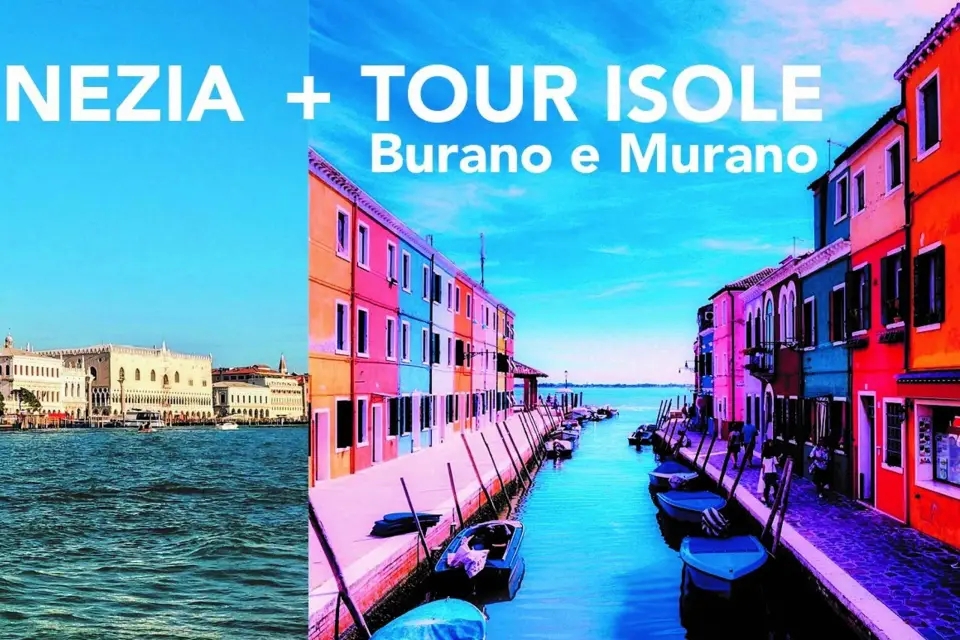Desde Punta Sabbioni: Venecia, Murano y Burano en barco