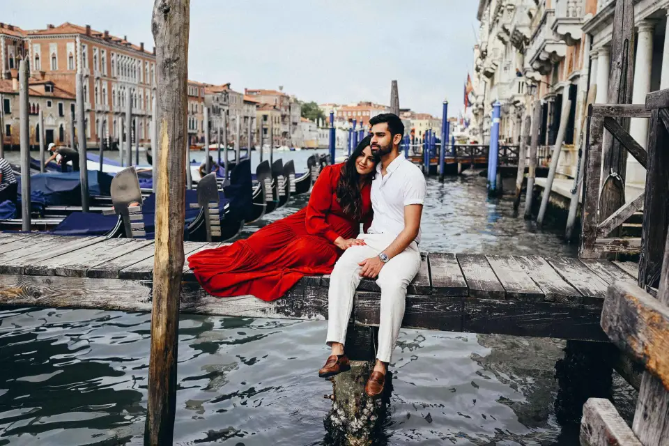 Venecia: la mejor sesión de fotos en pareja