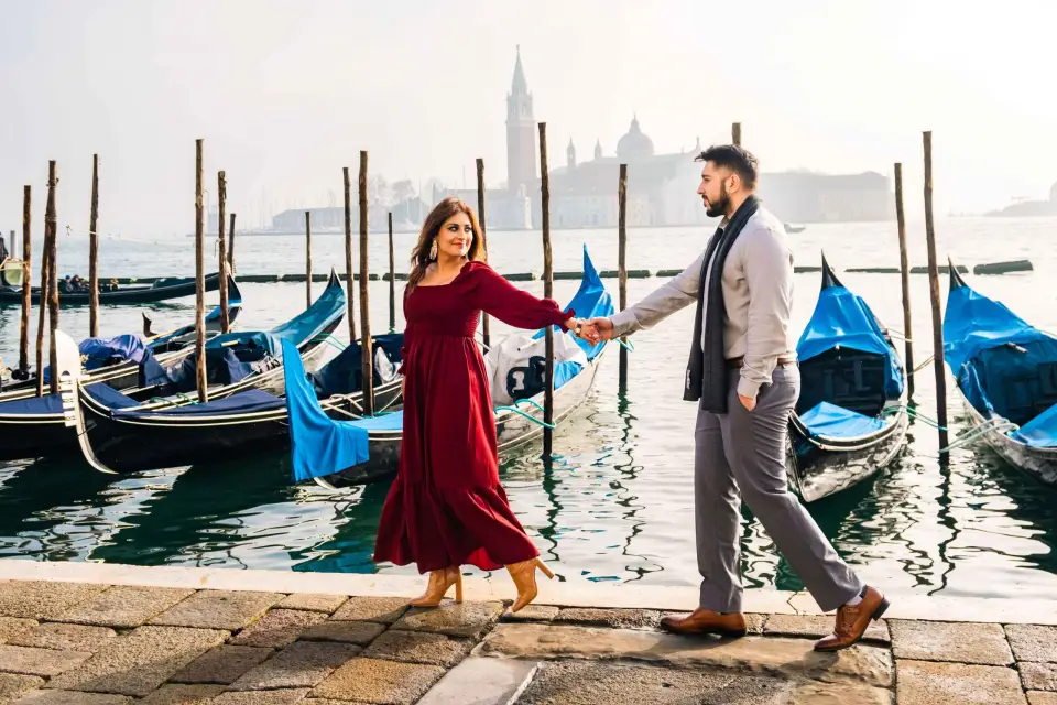 Venecia: Sesión de fotos en la Plaza de San Marcos y los Canales