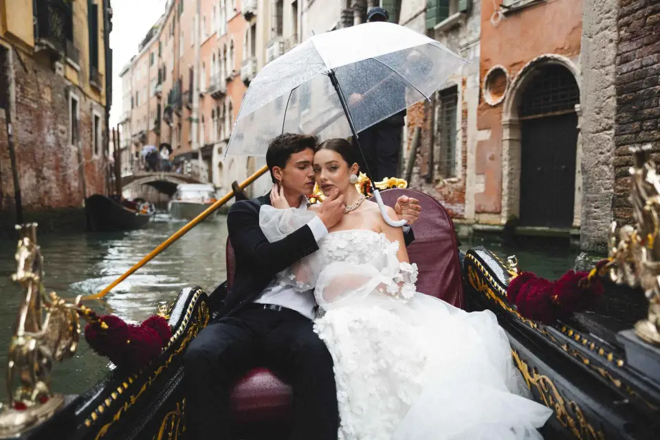 Una sesión de fotos única en Venecia