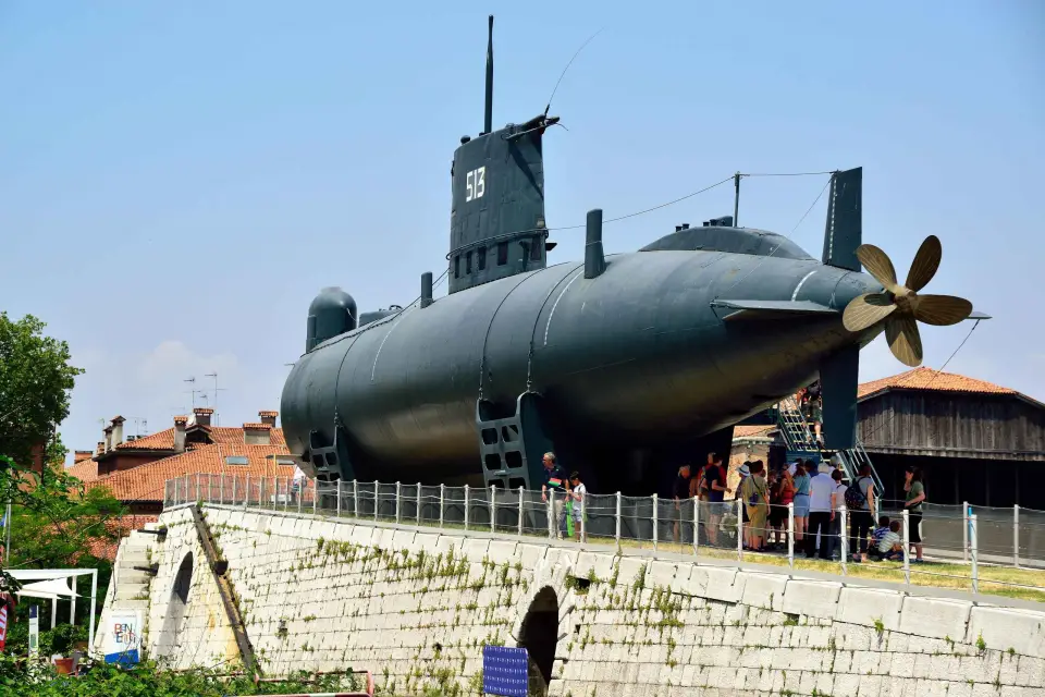Venecia, Submarino Enrico Dandolo y Museo de Historia Naval