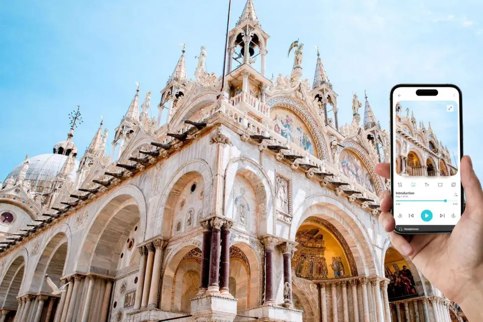 Venecia: Ticket de entrada a la Basílica de San Marcos y Audioguía In-App (ENG)