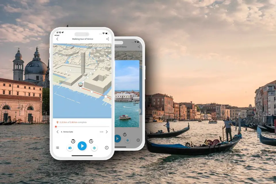 Venecia: tour a pie con audioguía en francés